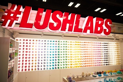 Based on Lush’s Harajuku shop, #LushLabs, a new mobile tour by the U.K.-based cosmetics retailer, made a stop at PopSugar Play/Ground to showcase its bath bomb app, which identifies the products, displaying ingredients, pricing, and videos of the fizzers without the need for signage, packaging, and plastic waste.