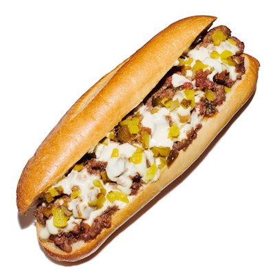 Cheesesteak hot dog returns to Dodger Stadium for Phillies series