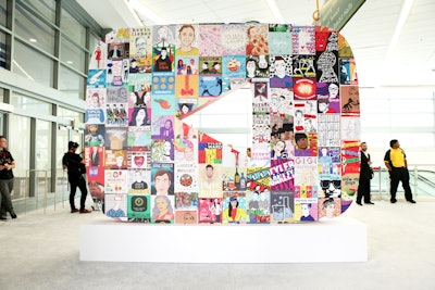 At VidCon 2017, the entrance to YouTube’s B-to-B lounge was marked by a large logo featuring illustrated posters of the platform’s creators. “[We] worked with a whole group of illustrators to create these,” said Mia Choi, event producer MAS Event & Design’s chief creative officer. “They were first used in an event we produce every year, the YouTube Creators Summit. We loved the illustrations so much, so we thought it would be a fun way to incorporate some of the creators into this event at VidCon.” See more: See How YouTube Created Five Distinct Events at One Convention