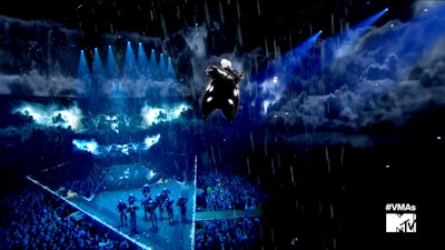 The 36th annual MTV Video Music Awards incorporated augmented reality into numerous performances, including Missy Elliott's Vanguard Award medley.