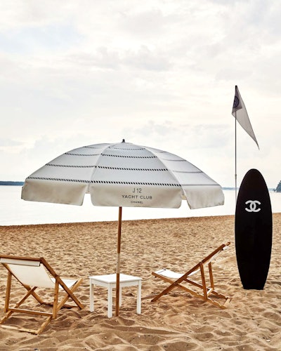 Chanel CC Sea Line Large Umbrella - A World Of Goods For You, LLC
