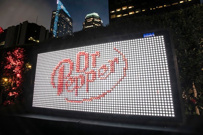 For its E3 after-party, held in Los Angeles in June, GameSpot aimed for a “retro futuristic disco theme,” according to producers the Visionary Group. In addition to LED swing sets and an infinity dance floor, an oversize Lite Brite featured sponsor Dr Pepper’s logo. See more: E3 2019: Check Out the Coolest Booths, Parties, and Brand Activations