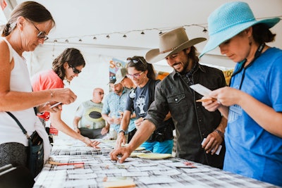 Seed swapping was a popular activity throughout the weekend, where passionate advocates of biodiversity gathered to exchange both prized and endangered varietals.
