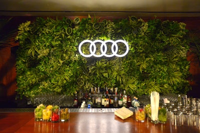 The greenery-filled gathering featured a sushi station by Sushi Nozawa, the catering arm of Sugarfish, plus a portrait studio by the Collective You and DJ sets by Reggie Watts and Alexandra Richards. Celebrity attendees included Elizabeth Banks, Laura Dern, and Milo Ventimiglia, who were chauffeured to the event in 2019 Audi Q7 and A8 vehicles.