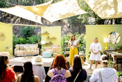 The 2020 Color of the Year was revealed via a pop-up display nestled in the woods of Calistoga Ranch.