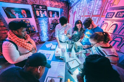 Beverage brand Fanta held a Halloween-theme escape room experience as part of its “Flavors That Thrill” campaign in October 2018 in New York. The event, which was open to the public, invited people to solve spooky puzzles and participate in Fanta-focused challenges. The escape room’s design highlighted the brand’s limited-edition cans, which featured Fanta Halloween characters. In-room design elements were created by the Escape Entertainment team.