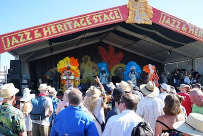 5. New Orleans Jazz & Heritage Festival