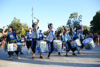 Fogo Azul was one of the local acts that performed throughout the day.