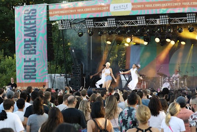 This year, 6,000 attendees came out to see performances by Jesse Jo Stark, ABIR, Betty Who (pictured), and Lizzo.