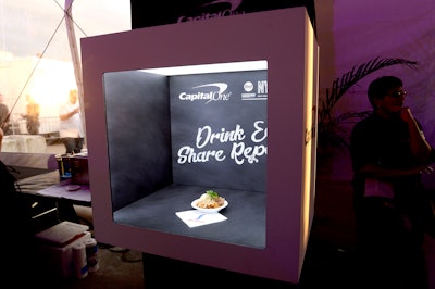 Capital One Food Photo Booths
