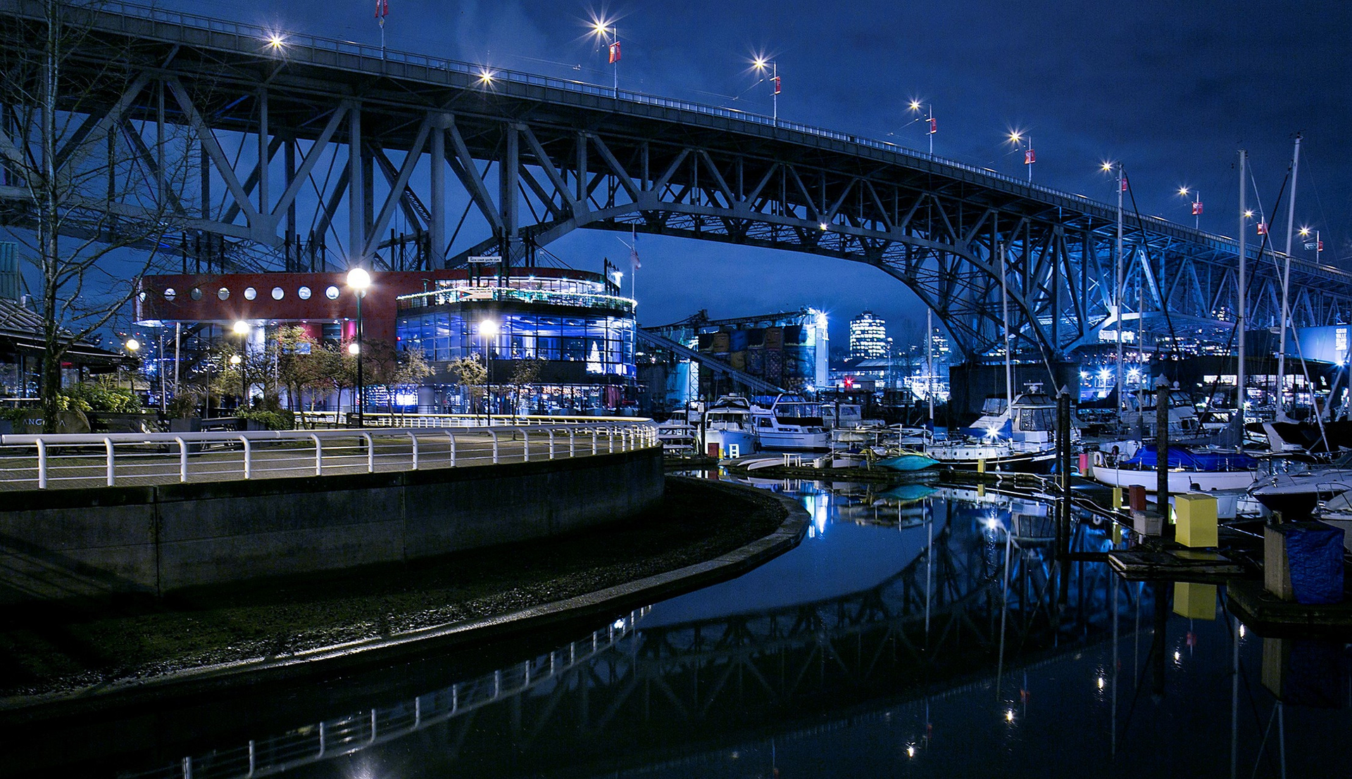Waterview Special Event Space at Night