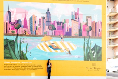 Veuve Clicquot Mural Walls