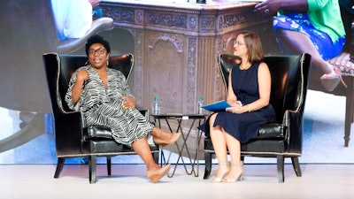 The Event Innovation Forum at BizBash Live: New York included a conversation with former White House social secretary Deesha Dyer and BizBash editor in chief Beth Kormanik. Dyer discussed her experience planning events during the Obama administration.