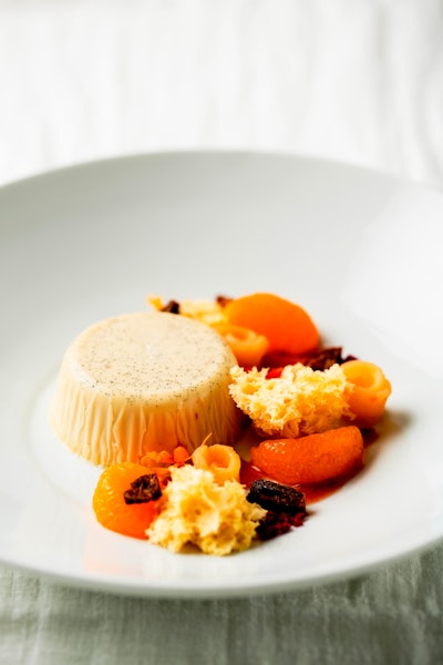 Or switch out the pie for this pumpkin panna cotta from Marcia Selden Catering, which services events in New York and Connecticut.