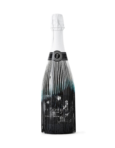 Toronto-based Candice & Alison Events Group recently launched Shattered Glass ($39.95), a dry brut-style sparkling wine that’s a more affordable alternative to Champagne. Plus, the bottle is already dressed to party with a swingy ombré fringe.