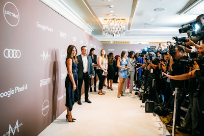 Jennifer Aniston (pictured) was honored for her work with the St. Jude Children's Research Hospital.