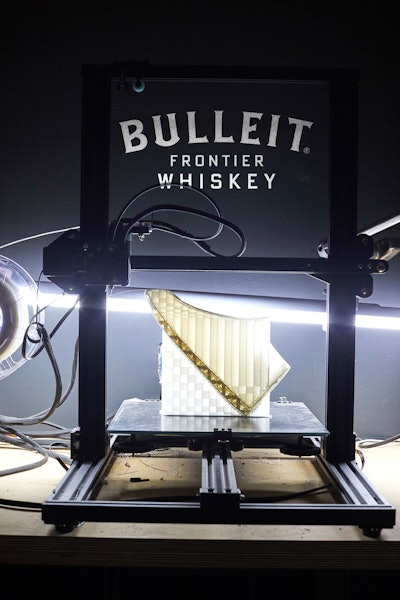 Bulleit’s 3-D Printed Sneaker Launch