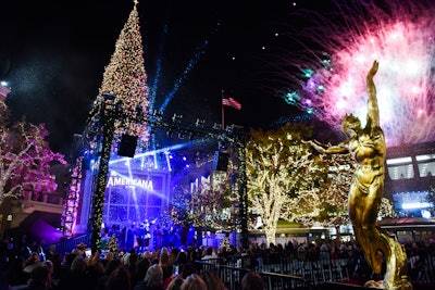 Mirrored Media produced two buzzy Christmas tree lightings this week. First up was The Americana at Brand's annual Christmas show (pictured), held on November 14. The Nutcracker-inspired event was sponsored by Keck Medicine of USC and hosted by Ava Michelle, and drew nearly 20,000 people. And on November 17 was Christmas at the Grove, hosted by Leslie Odom Jr. with guests Ashley Tisdale, Kate Beckinsale, and Kate Mara. Los Angeles mayor Eric Garcetti was also on hand, alongside more than 32,000 attendees.