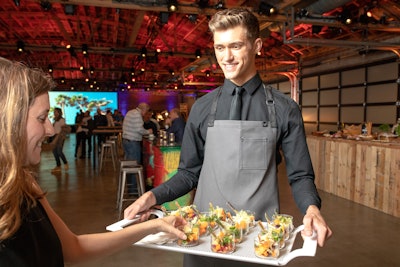 Wolfgang Puck Catering has expanded to the San Francisco market. The off-premise catering company, led by celebrity chef Wolfgang Puck, is available for both social and corporate events; it's the preferred caterer at the Regency Center, the Terra Gallery, Fort Mason Center, and more.