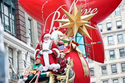 'The unique thing about our parade is that it’s three hours long and Santa has to make it to 34th Street at noon,' Tecero says.
