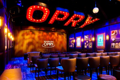 Nashville’s Grand Ole Opry recently unveiled its new daytime backstage tour, including an immersive film shown inside a custom-built theater called the Circle Room. Hosted by Opry members Garth Brooks and Trisha Yearwood, the film experience takes fans on a journey through the eyes of the artists who have performed on the Opry stage and features archival footage along with iconic songs and concert-like special effects. Built by experience design and production agency BRC Imagination Arts, the Circle Room, which is named after the Opry’s famous circle that sits at center stage, is part of the venue’s $12 million expansion and renovation project that also includes a new V.I.P. room, retail store, and enhanced food and beverage options. Tour pricing starts at $33 for adults.