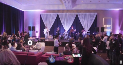 CORT Events' Vegas V.I.P. party.