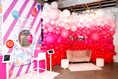 Payments company Klarna provided an Insta-worthy space for guests.