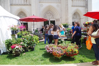 7. Washington National Cathedral Flower Mart