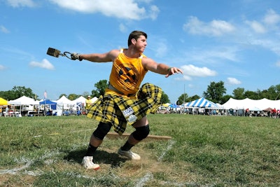 12. Virginia Scottish Games and Festival