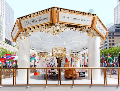 Saks 95th Birthday Carousel