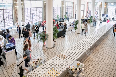 The event is the brainchild of Michael Cirino of A Razor/A Shiny Knife, who was inspired by the rise of large, multi-course tasting menus at upscale restaurants. He visualized a giant, plate-filled table as the event centerpiece, and the concept grew from there.