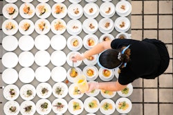 A total of 800 tacos, 800 doughnuts, 800 sandwiches, and 800 pieces of sushi were served throughout the weekend.