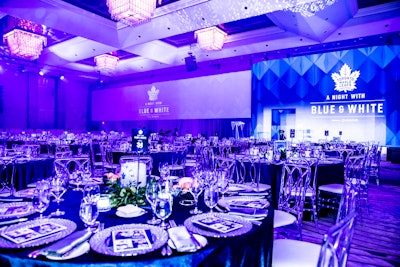The Maple Leaf Sports and Entertainment Foundation’s annual “A Night With Blue & White” gala raised $460,000 to support youth community sports programs.