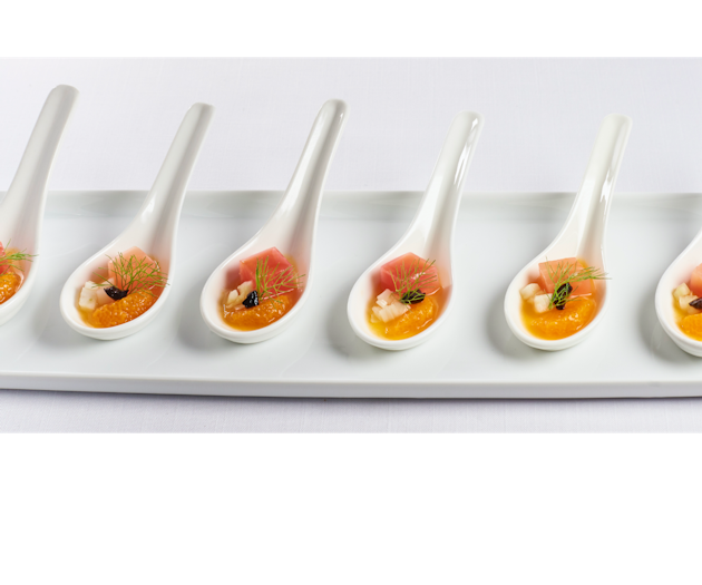 Roasted Beet Spoons Ready for Your Guests