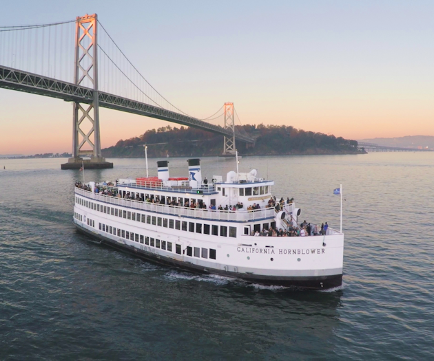 Event venue in San Francisco: California Hornblower—up to 645 guests.