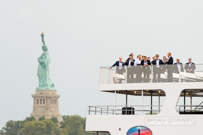 A Private Ferry Ride Past the Statue of Liberty