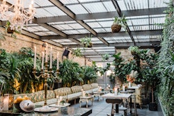 The Garden on the third floor of Celeste.