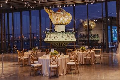 Dine around the Torch on Liberty Island