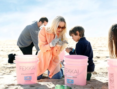 Fekkai Beach Clean-Up