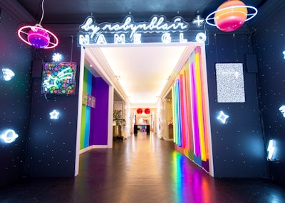 By Robynblair x Name Glo Candy Installation
