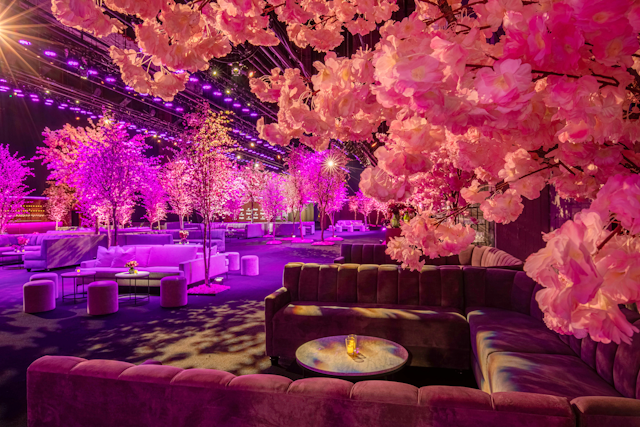 See The Sag Awards Cherry Blossom Filled After Party Bizbash