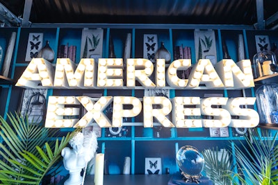 American Express worked with Momentum Worldwide to produce the activation.