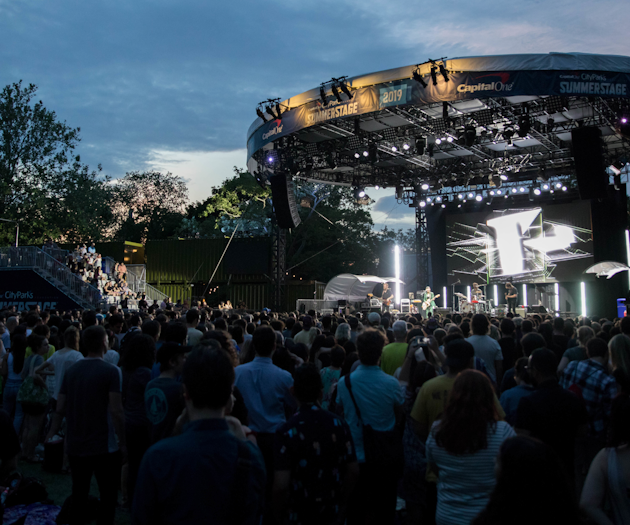 Japanese Breakfast live concert at SummerStage, 2019.