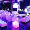 Eccentric White Grouping - Illuminated