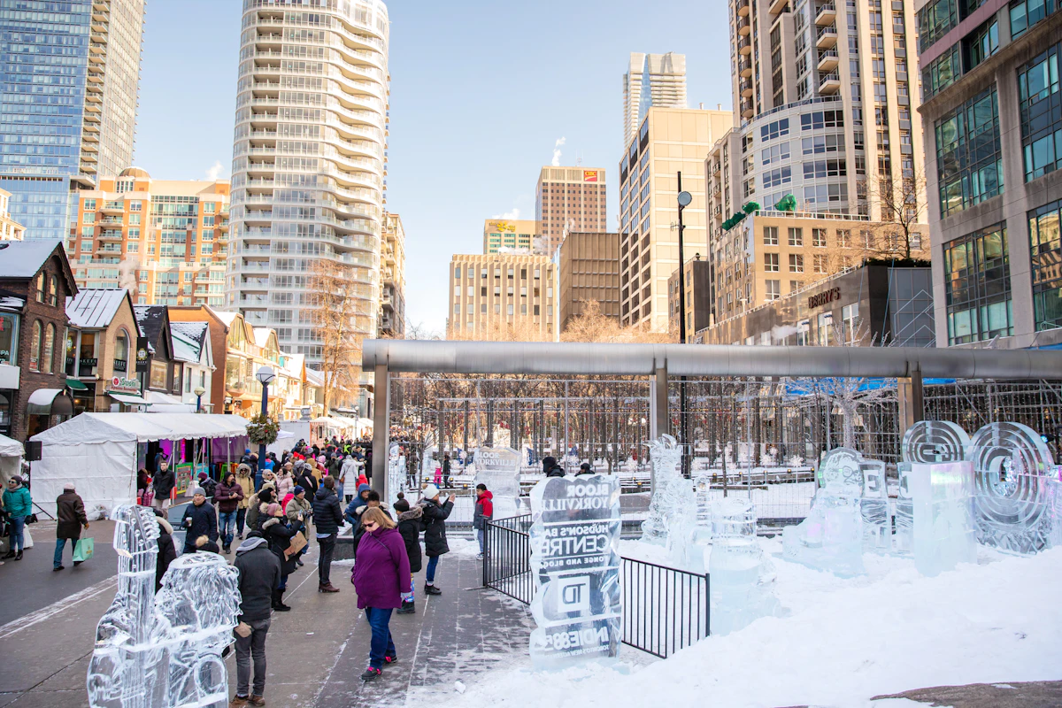 Toronto Event Industry News From Bloor Yorkville Icefest Hershey
