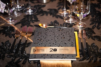 Names of previous winners were also displayed on the cover of the event programs.