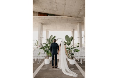 Bride and Groom, Dana & Matt; Photo: Pablo Laguia