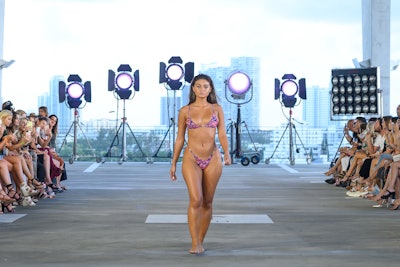 Runway for Swim Week - Acacia Fashion Show
