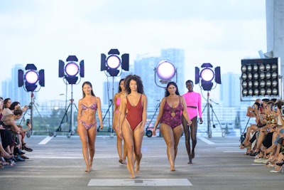 Runway for Swim Week - Acacia Fashion Show