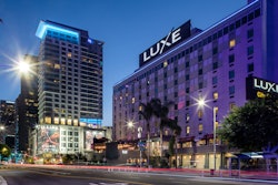 Luxe City Center Hotel in Downtown Los Angeles.